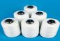 Polyester Core Spun Yarn Raw White , Polyester Bag Closing Thread For Sewing